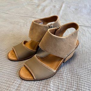 TOMS Majorca Cutout Sandal - Grey 7